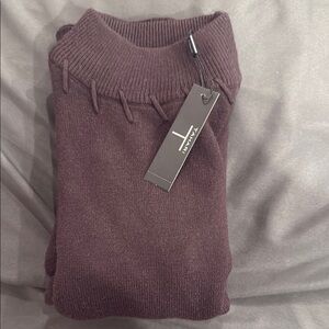 t Tahari Women's Brown Sweater